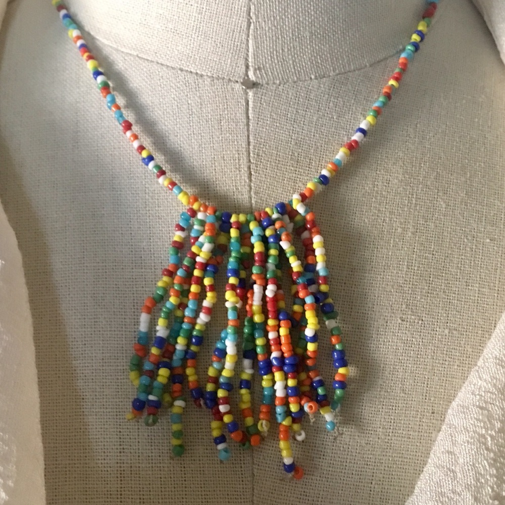 Sweet little seed bead necklace